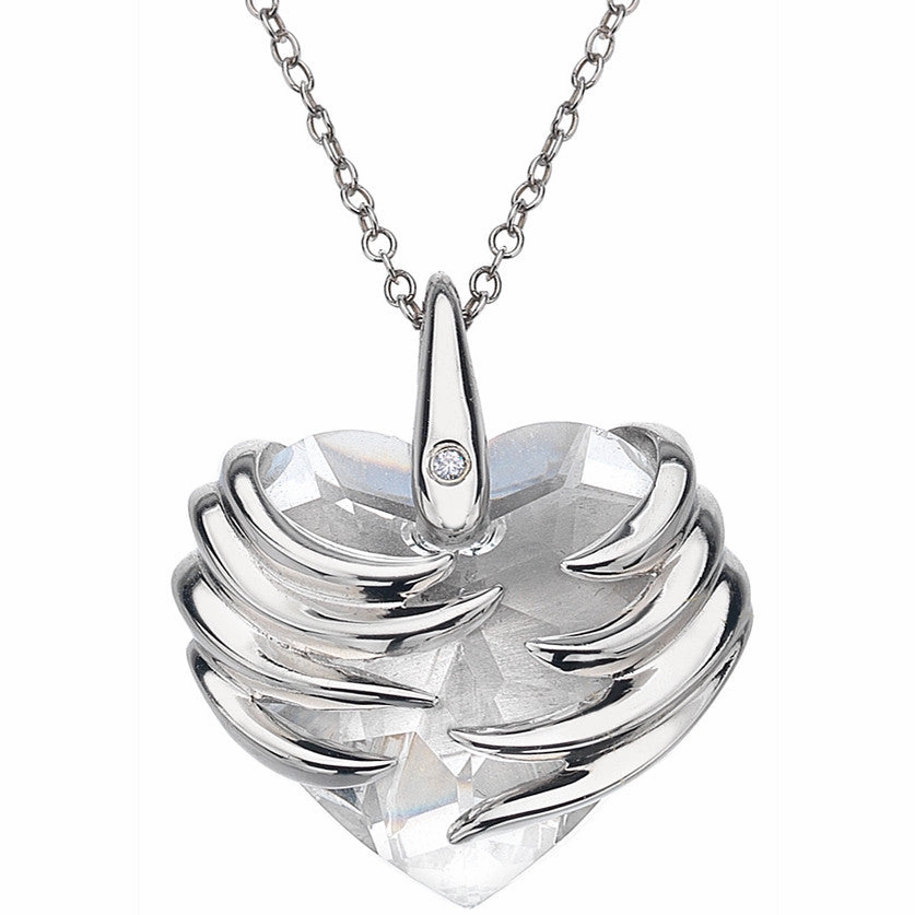 Hot Diamonds Necklaces Angel Heart Magma Maxi