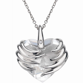 Hot Diamonds Necklaces Angel Heart Magma Maxi