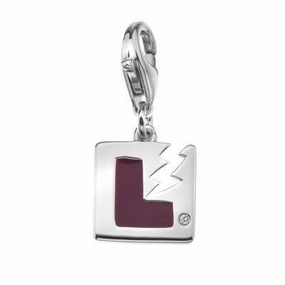 Hot Diamonds New Driver Sterling Silver Charm D