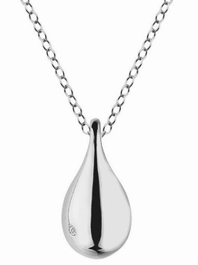 Hot Diamonds Pendant Mirage Short Drop Silver