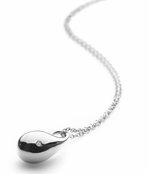 Hot Diamonds Pendant Mirage Short Drop Silver