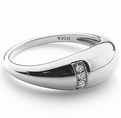 Hot Diamonds Ring Belle Silver