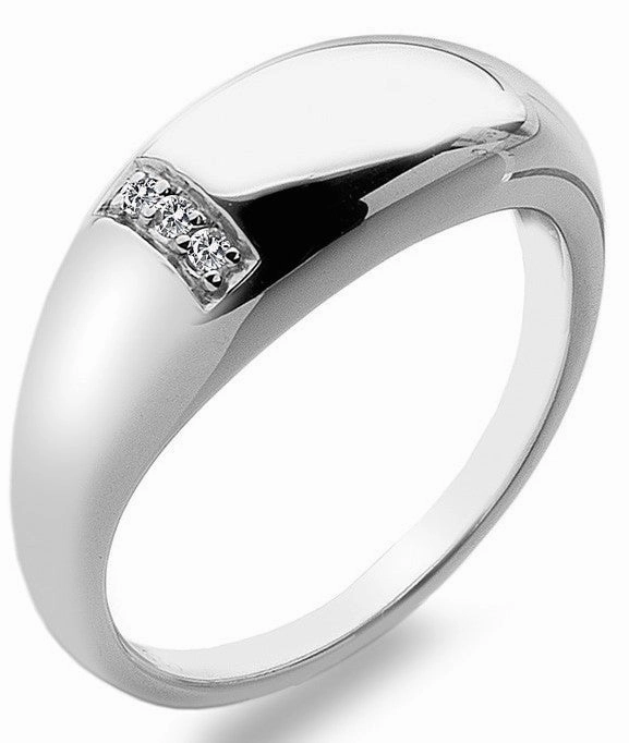 Hot Diamonds Ring Belle Silver