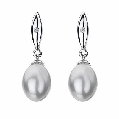 Hot Diamonds Sterling  Silver Long Drop Earrings D