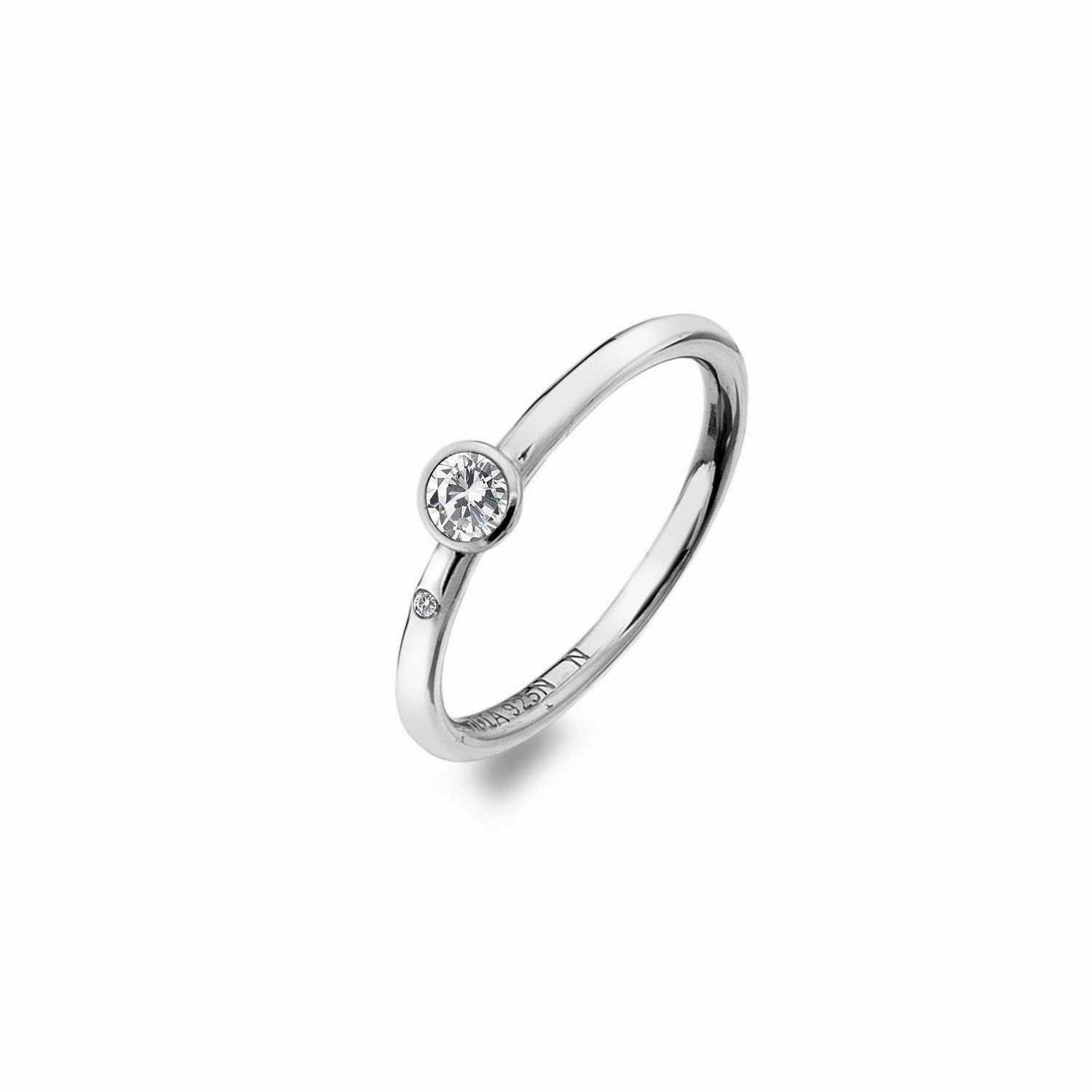 Hot Diamonds Tender White Topaz Solitaire Ring D