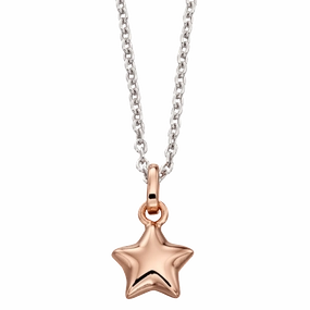 Little Star Harper Rose Gold Plated Sterling Silver Star Necklace