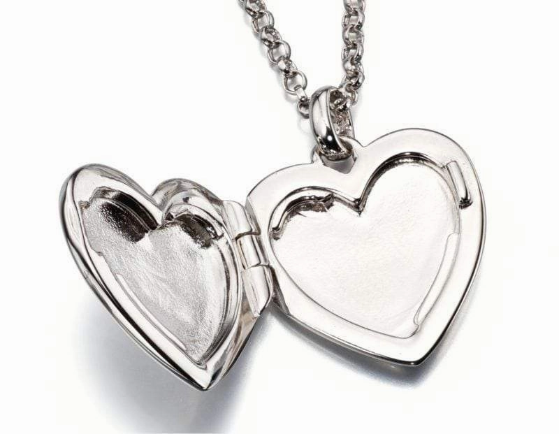 Little Star Olivia Sterling Silver Locket Necklace