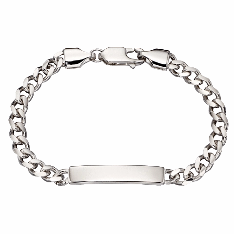 Little Star Sterling Silver ID Bailey Bracelet