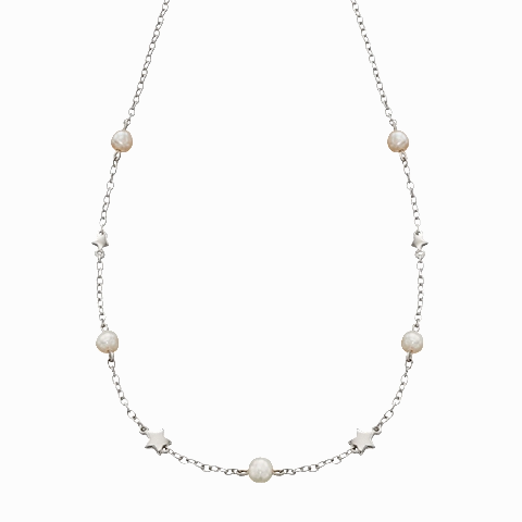 Little Star Sterling Silver Tatiana Necklace D
