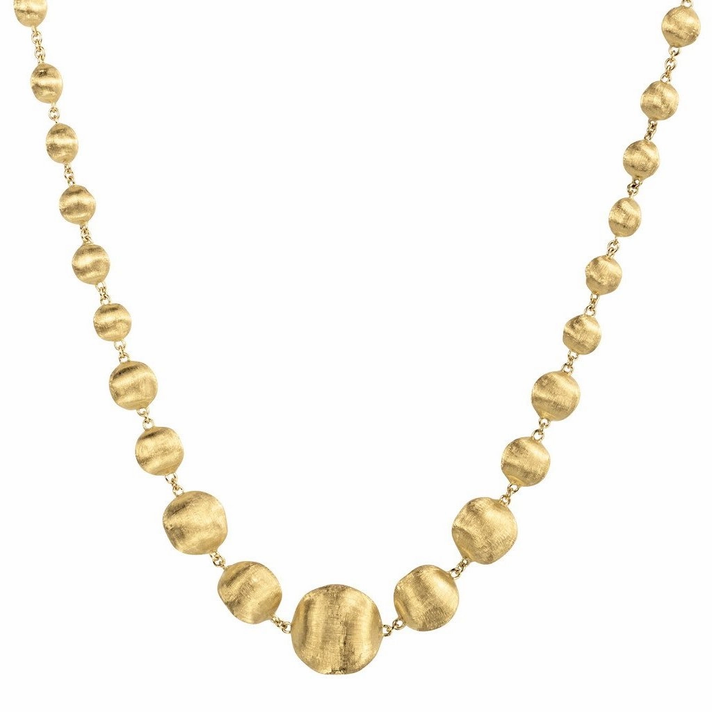 Marco Bicego Africa 18ct Yellow Gold Bead Necklace