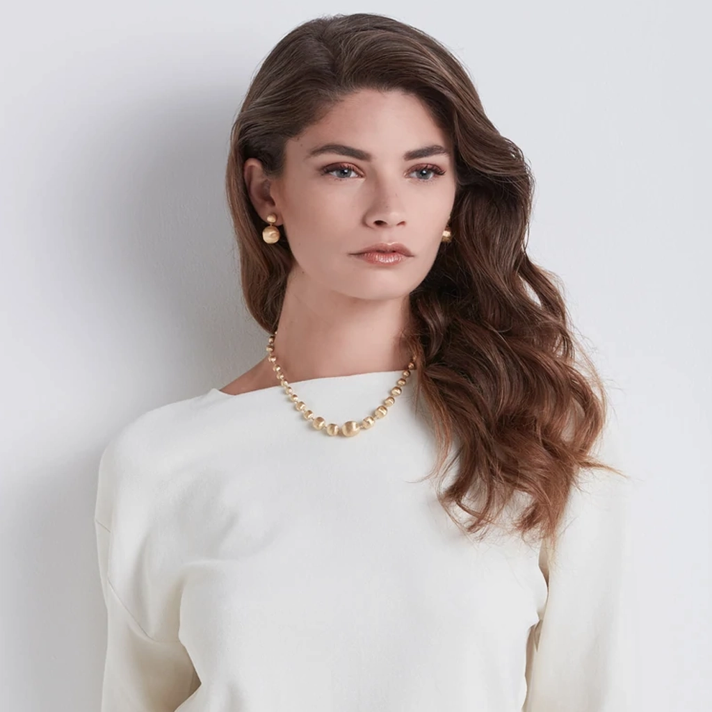 Marco Bicego Africa 18ct Yellow Gold Bead Necklace