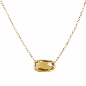 Marco Bicego Delicati 18ct Yellow Gold Citrine Necklace
