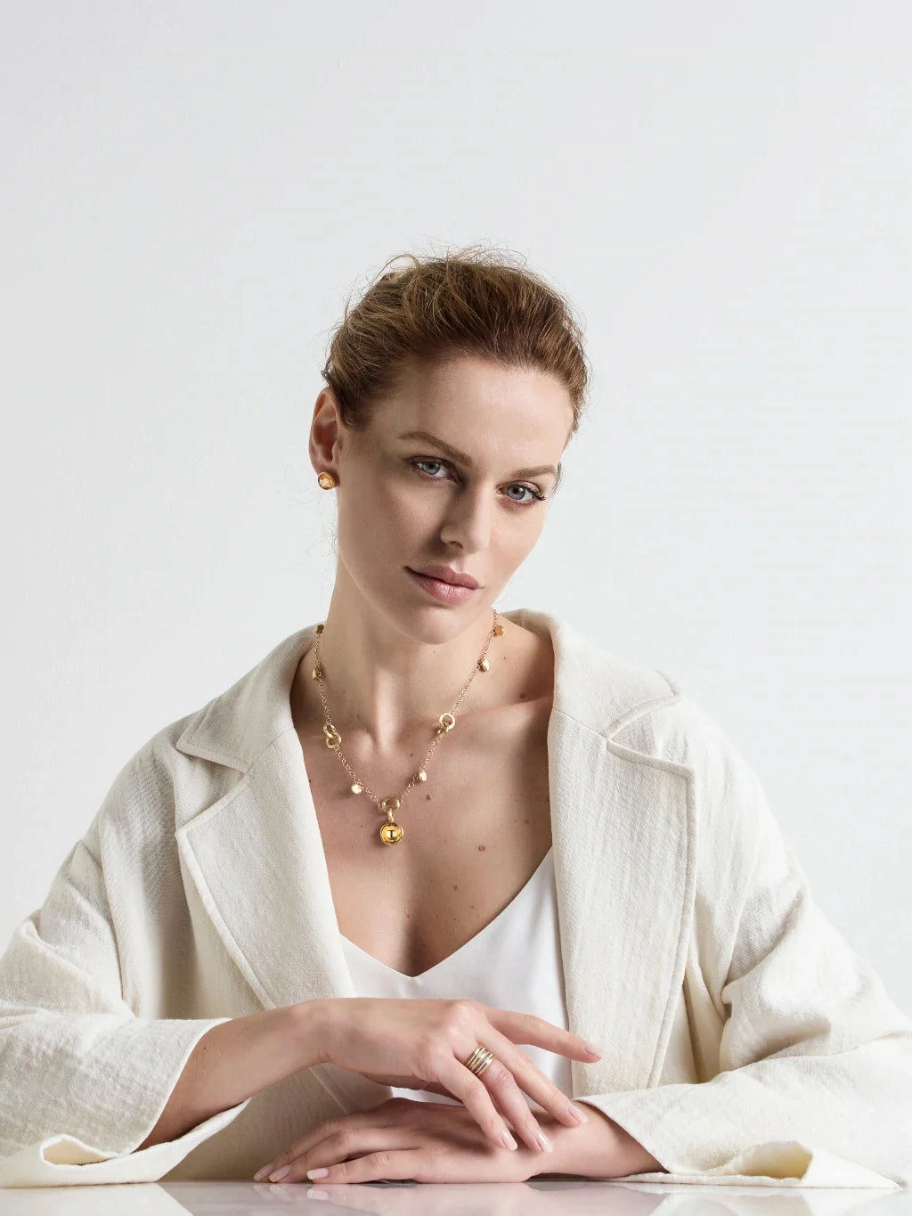 Marco Bicego Jaipur 18ct Yellow Gold Lemon Citrine Stackable Pendant D