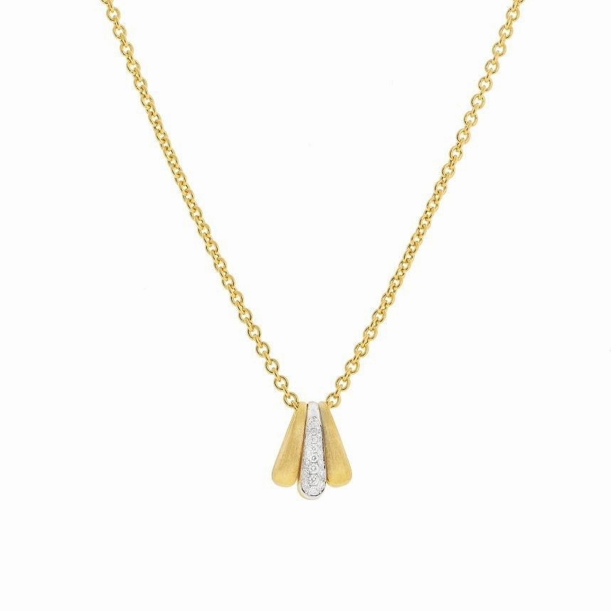 Marco Bicego Legami 18ct Yellow Gold 0.37ct Diamond Large Link Necklace