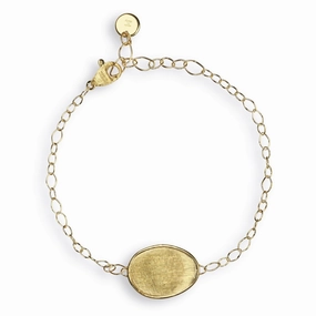 Marco Bicego Lunaria 18ct Yellow Gold Chain Bracelet