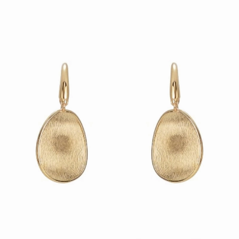 Marco Bicego Lunaria 18ct Yellow Gold Hook Earrings D
