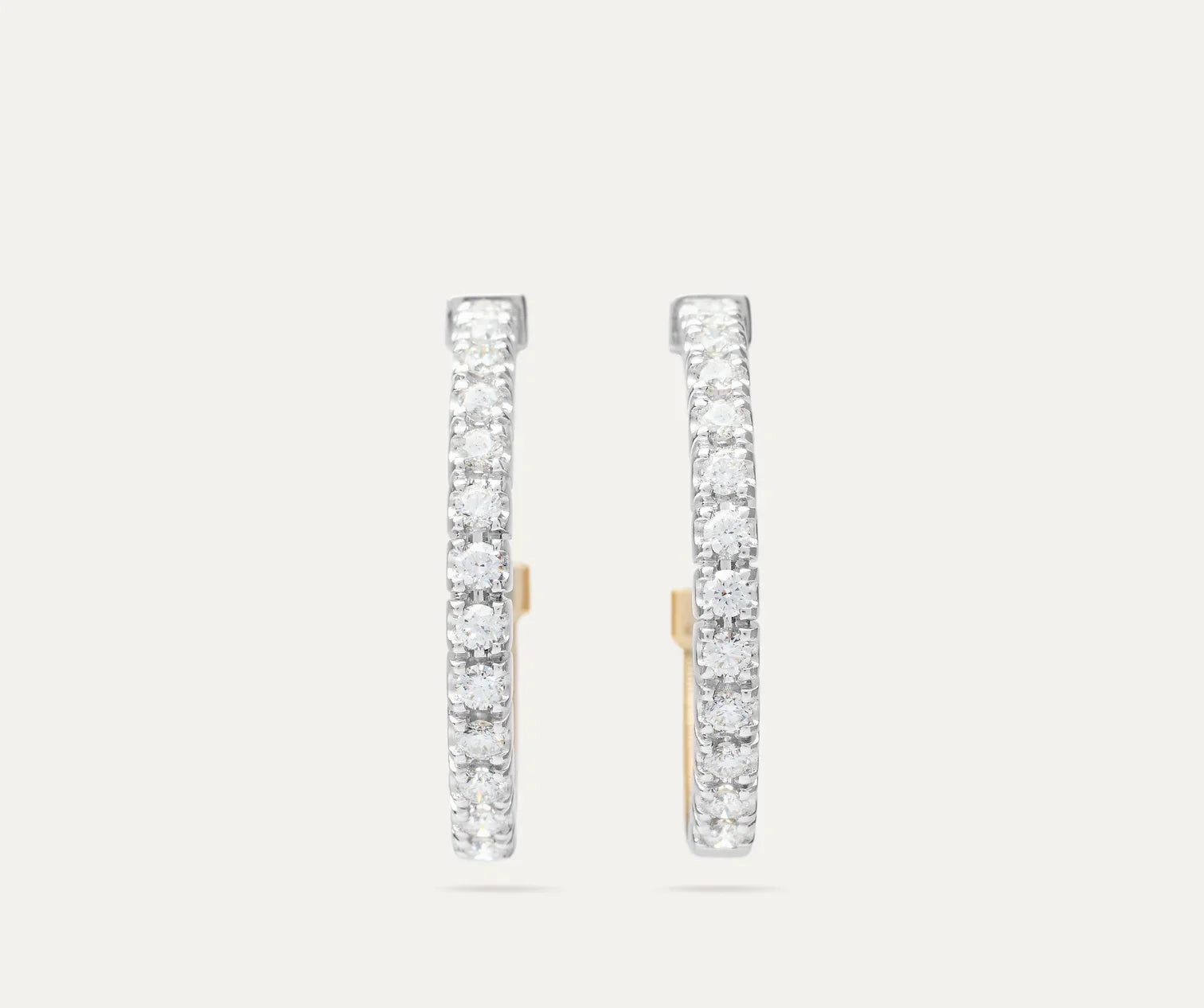 Marco Bicego Masai 18ct Yellow Gold Coil 0.68ct Diamond Earrings