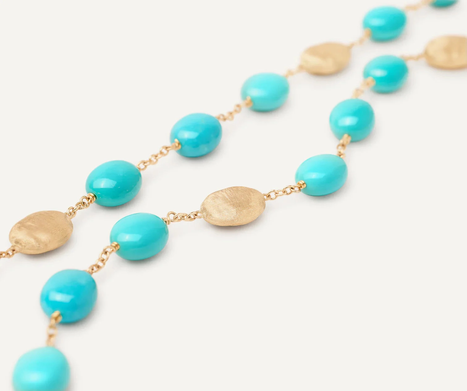 Marco Bicego Siviglia 18ct Yellow Gold Turquoise Necklace