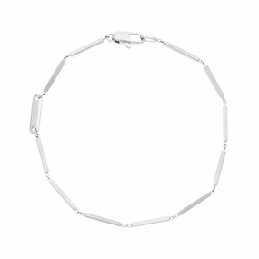Marco Bicego Uomo 18ct White Gold Unisex Link Bracelet D
