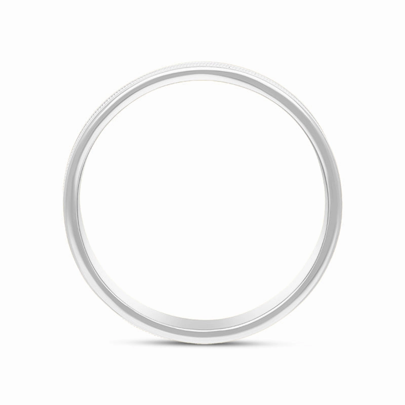 Marco Bicego Uomo 18ct White Gold Unisex Wide Ring D
