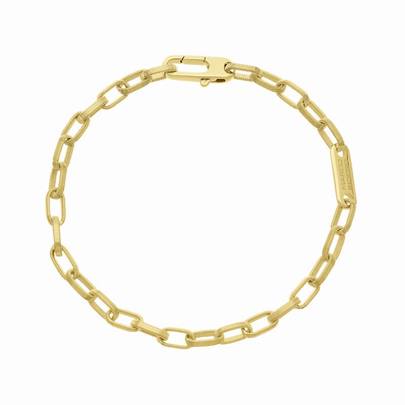 Marco Bicego Uomo 18ct Yellow Gold Unisex Link Bracelet D