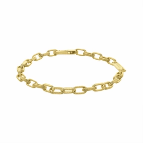 Marco Bicego Uomo 18ct Yellow Gold Unisex Link Bracelet D