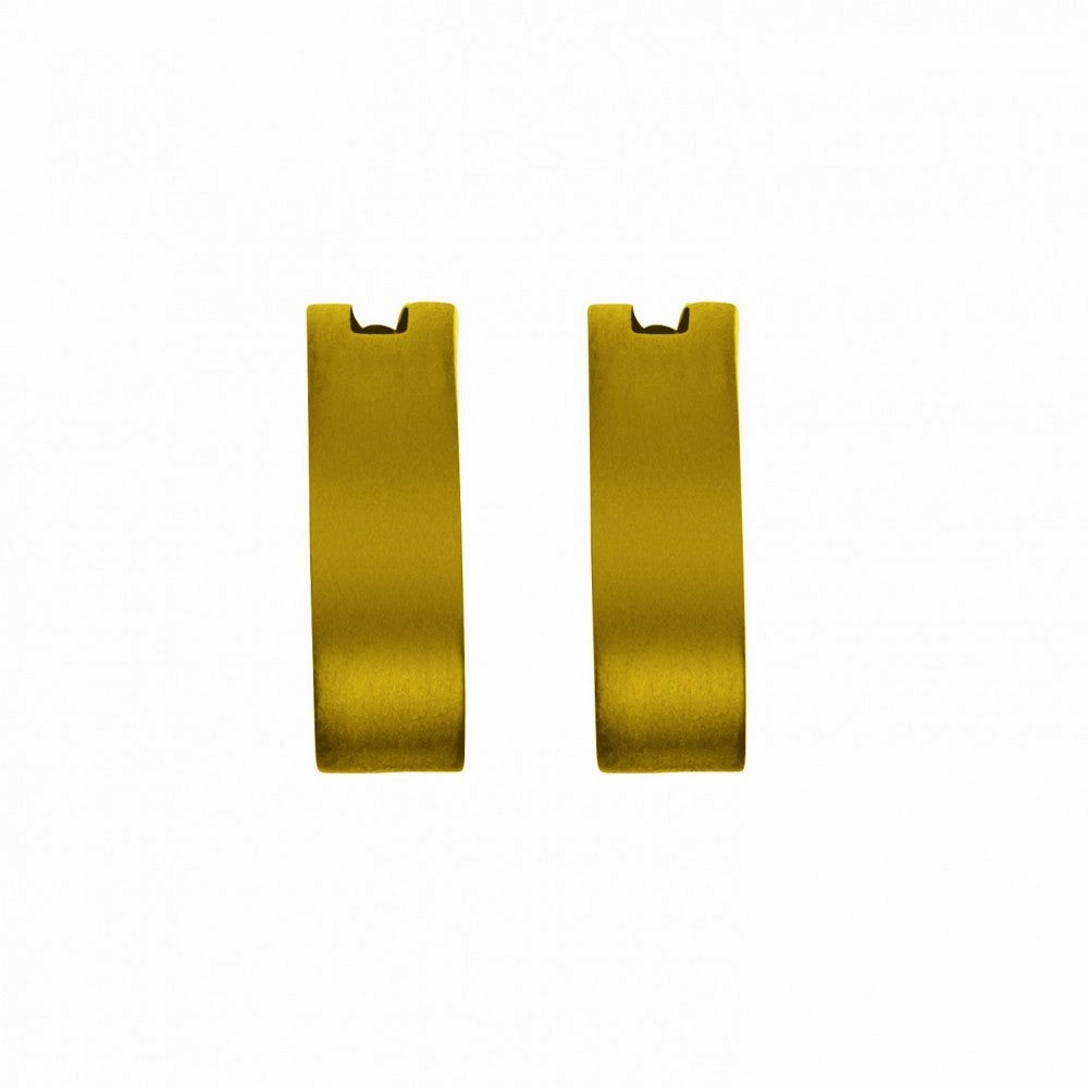 Men Earring - Matte Finish Huggies