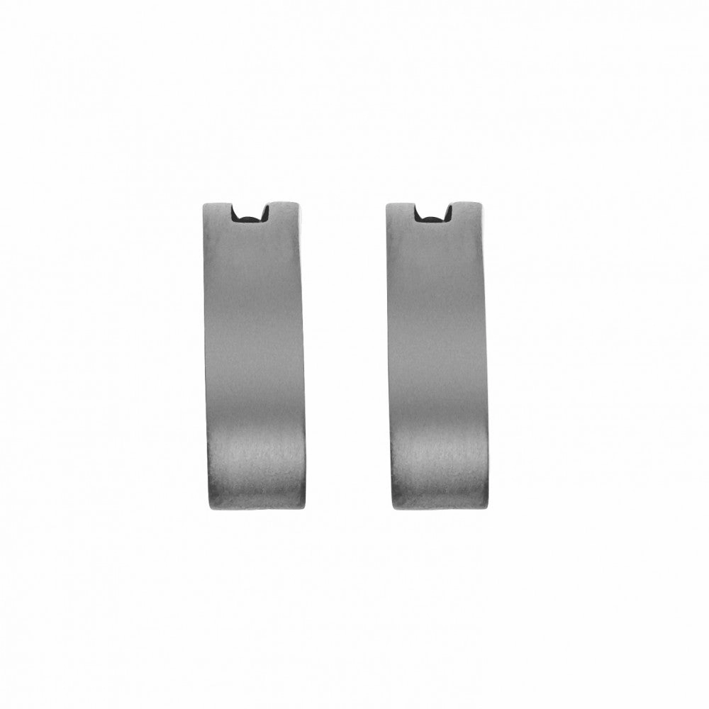 Men Earring - Matte Finish Huggies