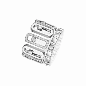 Messika Move Iconica 18ct White Gold 0.60ct Diamond Ring