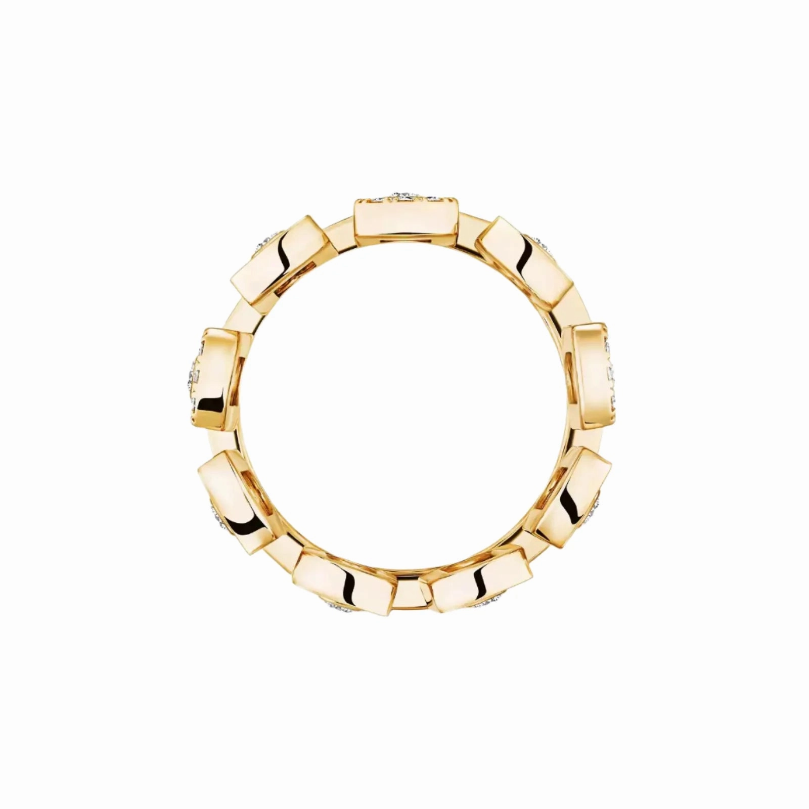 Messika Move Iconica 18ct Yellow Gold 0.60ct Diamond Ring