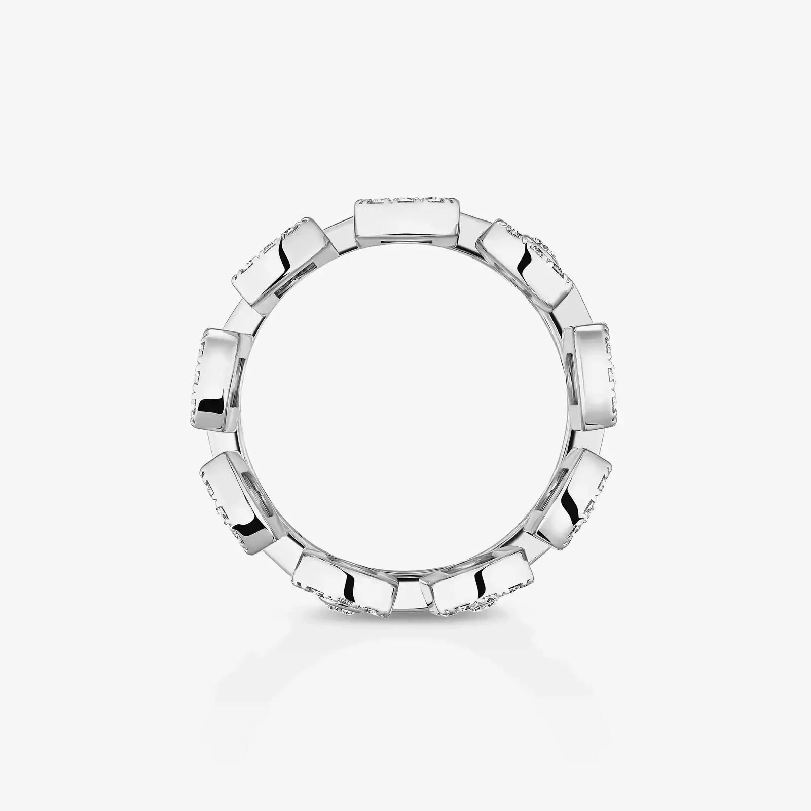 Messika Move Iconica Pav 18ct White Gold 1.40ct Diamond Ring