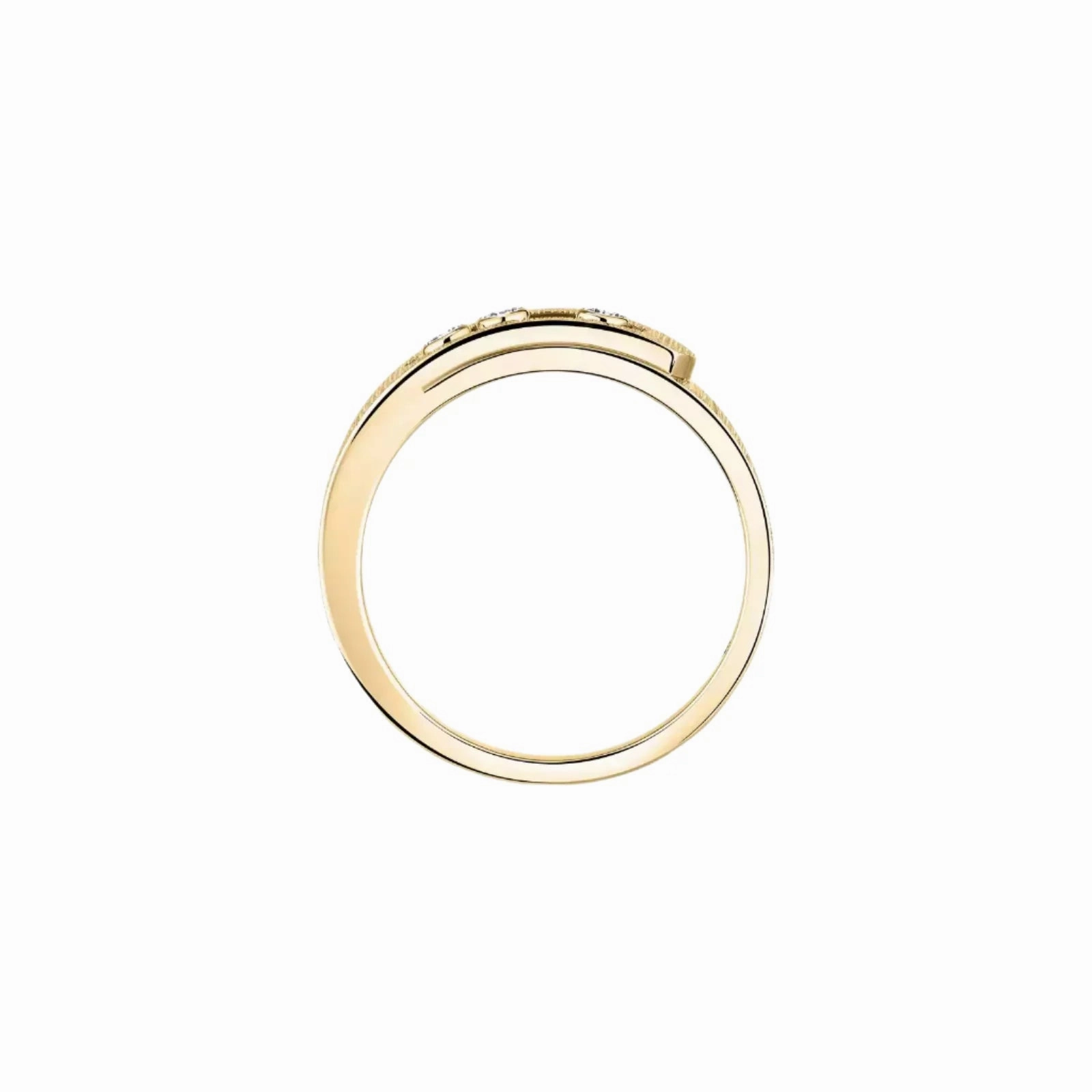 Messika Move Noa Cisel 18ct Yellow Gold 0.10ct Diamond Ring
