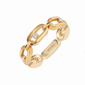 Messika Move Uno Multi 18ct Yellow Gold Diamond Ring