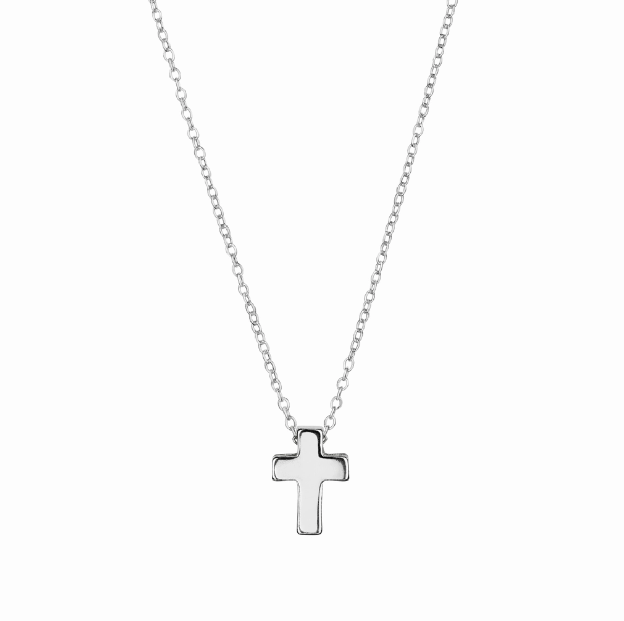 Necklace-  3D Cross Pendant