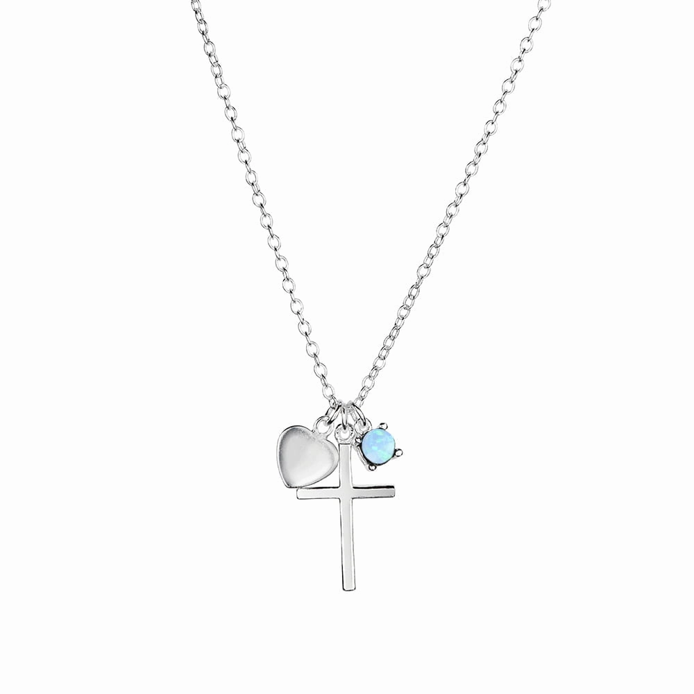 Necklace-  Cross   Charm Necklace