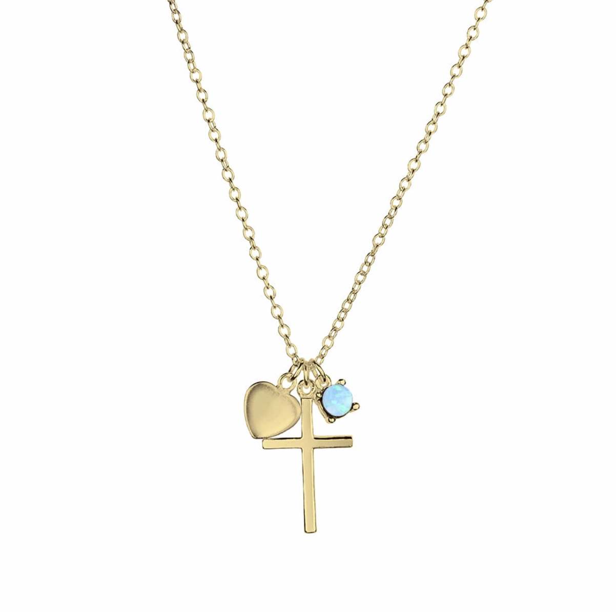 Necklace-  Cross   Charm Necklace