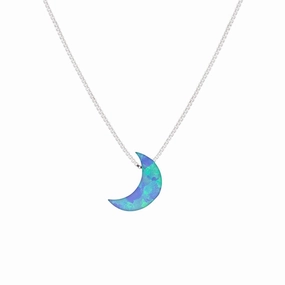 Necklace-  Opalite Moon