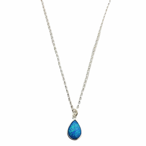 Necklace - Teardrop Opalite