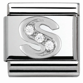 Nomination Charm Composable Classic Alphabet S Steel