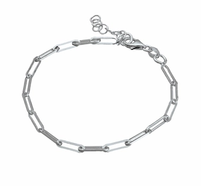 Oblong Link Bracelet - 2 colours