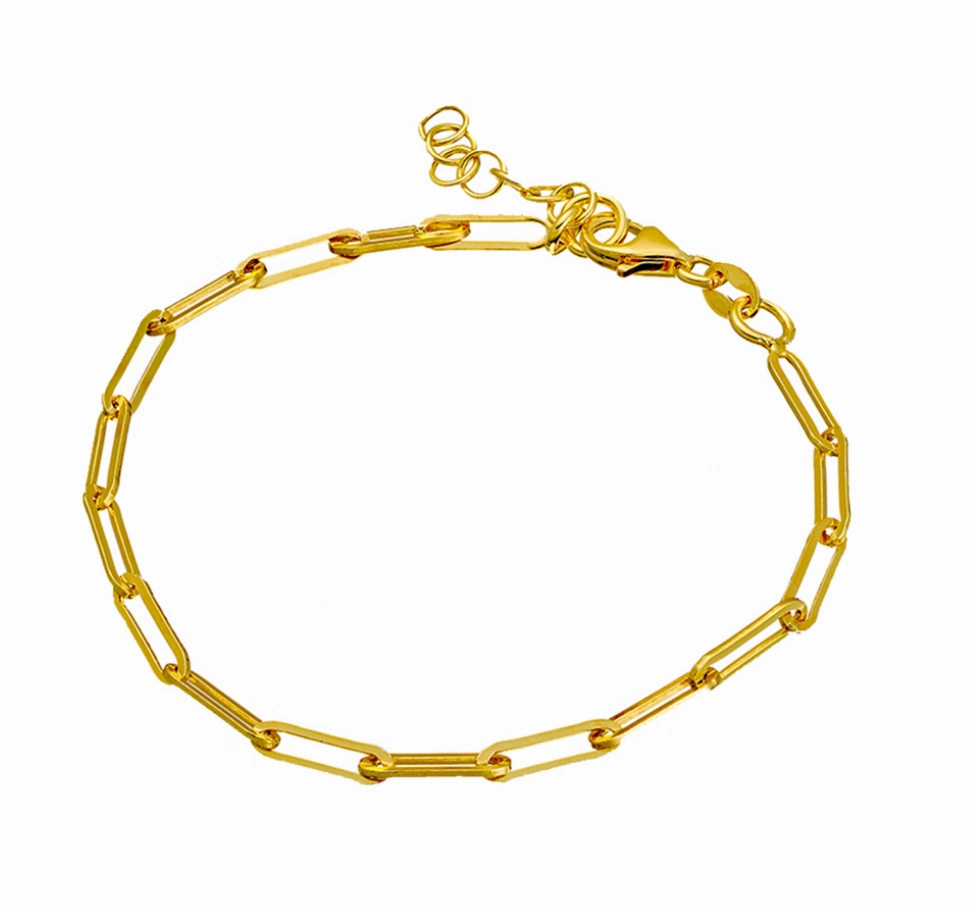 Oblong Link Bracelet - 2 colours