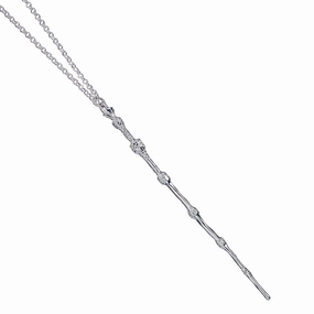 Official Harry Potter Sterling Silver Professor Dumbledore Wand Necklace