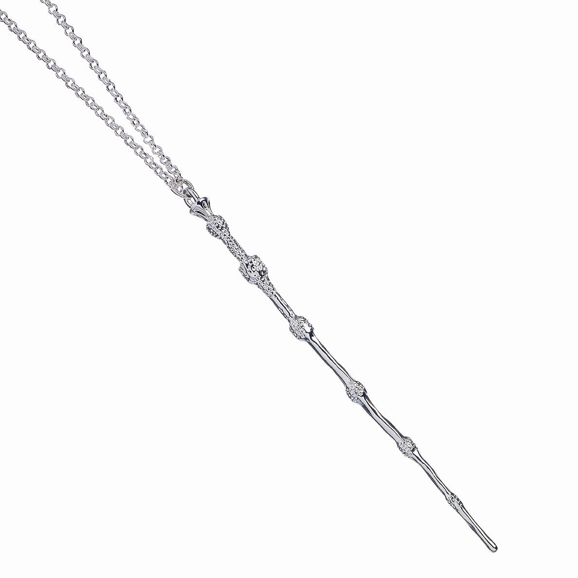 Official Harry Potter Sterling Silver Professor Dumbledore Wand Necklace