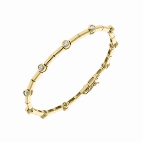 Picchiotti 18ct Yellow Gold 0.90ct Diamond Bracelet