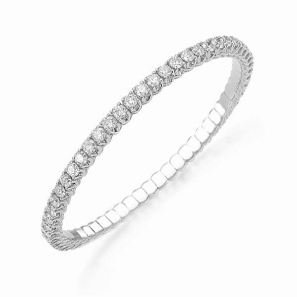 Picchiotti Xpandable 18ct White Gold 5.88ct Diamond Tennis Bracelet