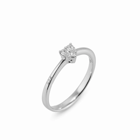 Ponte Vecchio Benvenuto 18ct White Gold 0.15ct Diamond Ring