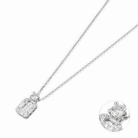 Ponte Vecchio Benvenuto 18ct White Gold 0.39ct Diamond Necklace