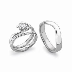 Rebecca Sellors Platinum Diamond Tri Set