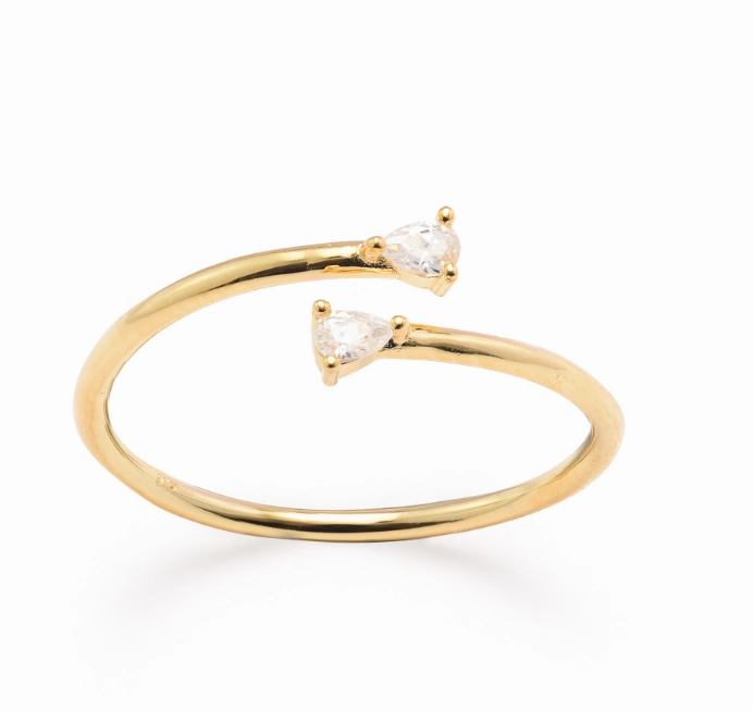 Ring - CZ open
