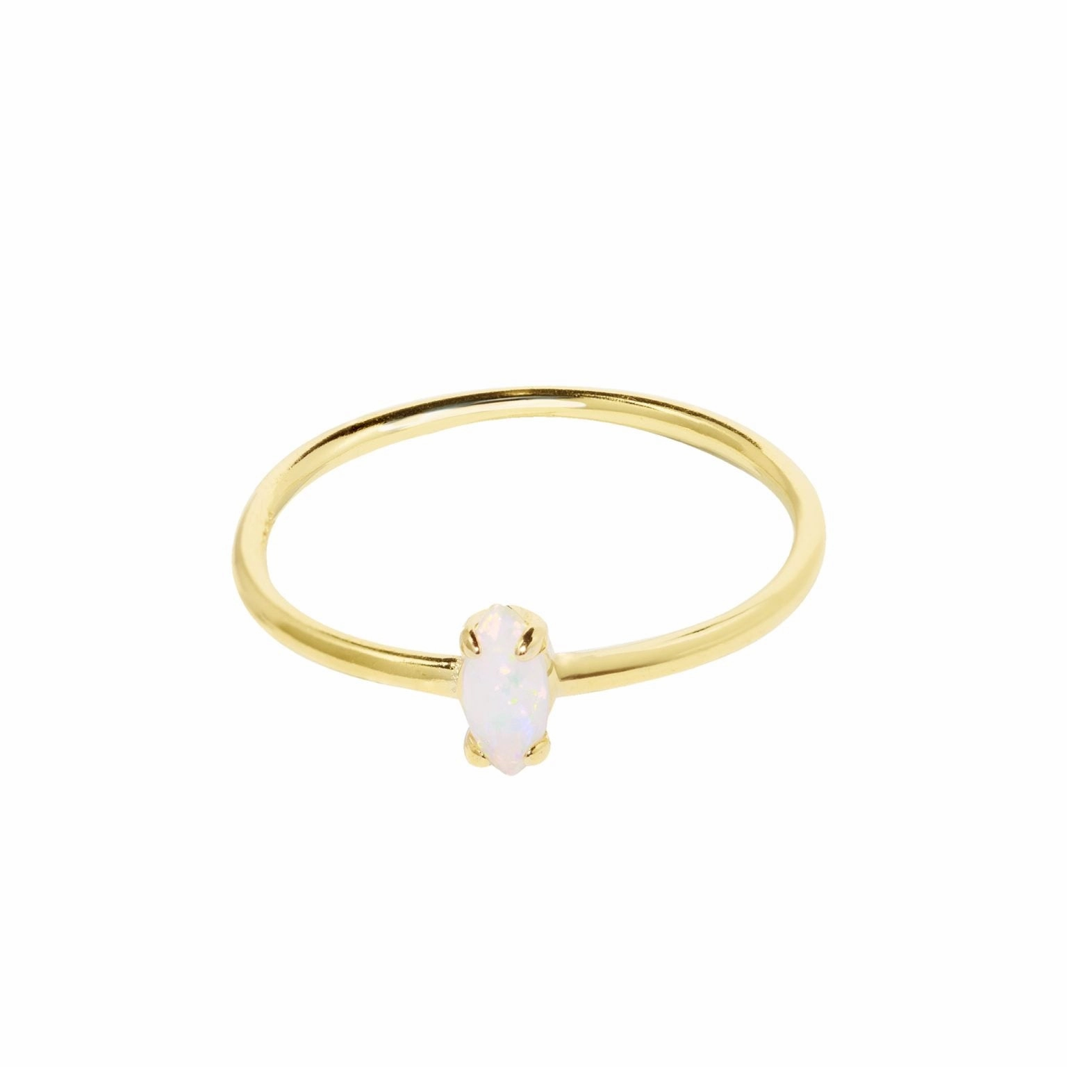 Ring - Marquee White Opalite